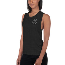 Load image into Gallery viewer, Good Time Girl (black muscle tank)
